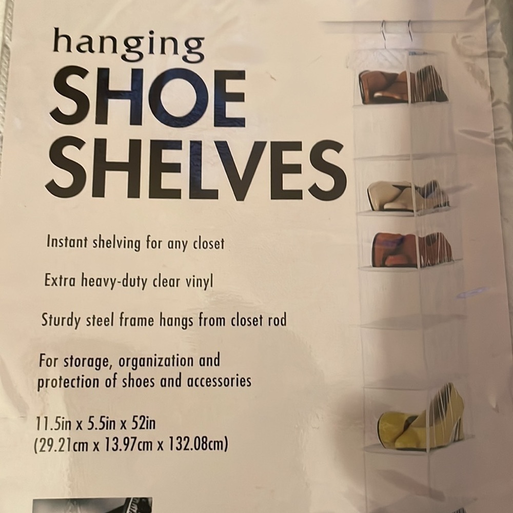 Hanging Shoe Shelves - Picture 2 of 5